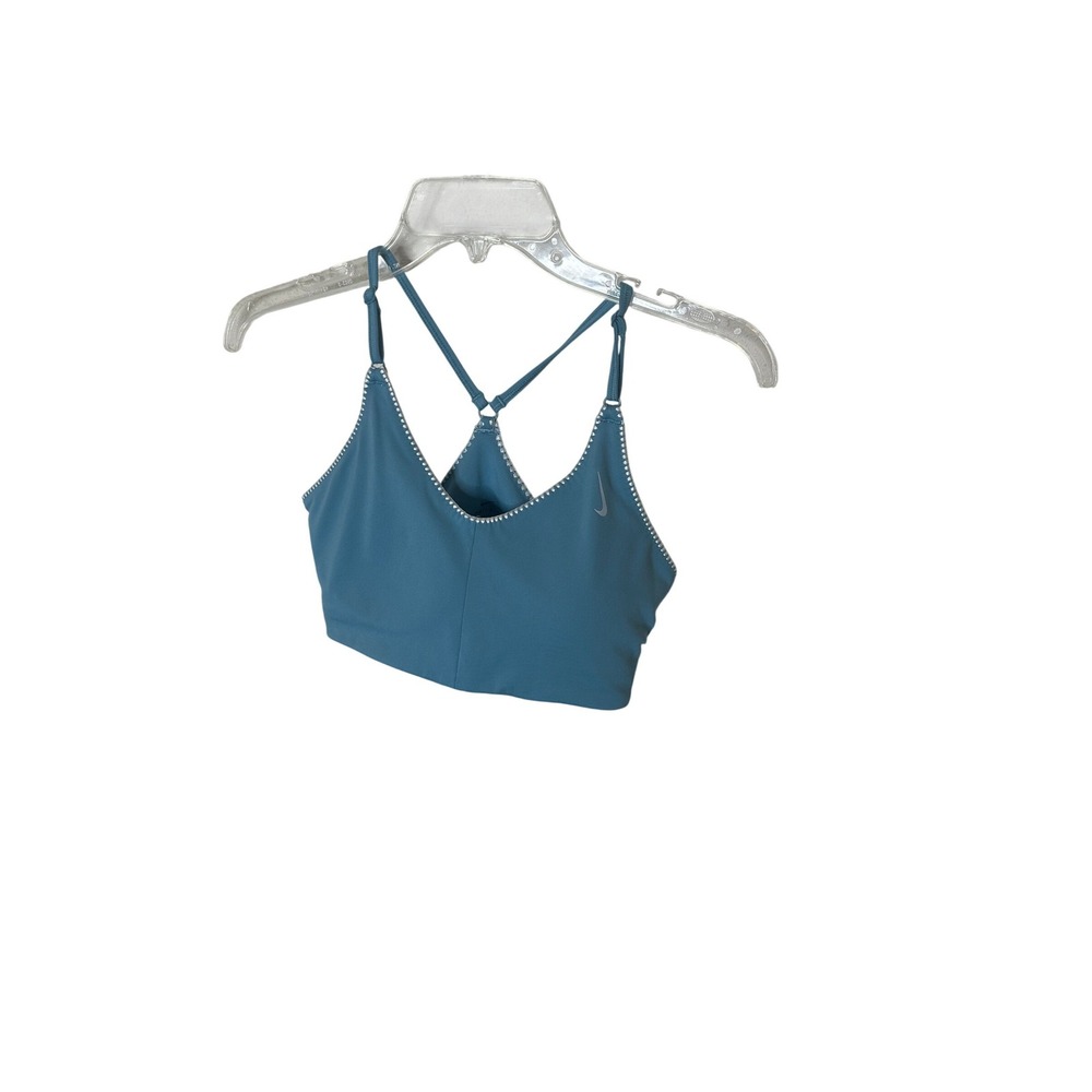 Nike Dri-FIT‎ Sports Bra Blue Racerback Women's Size M